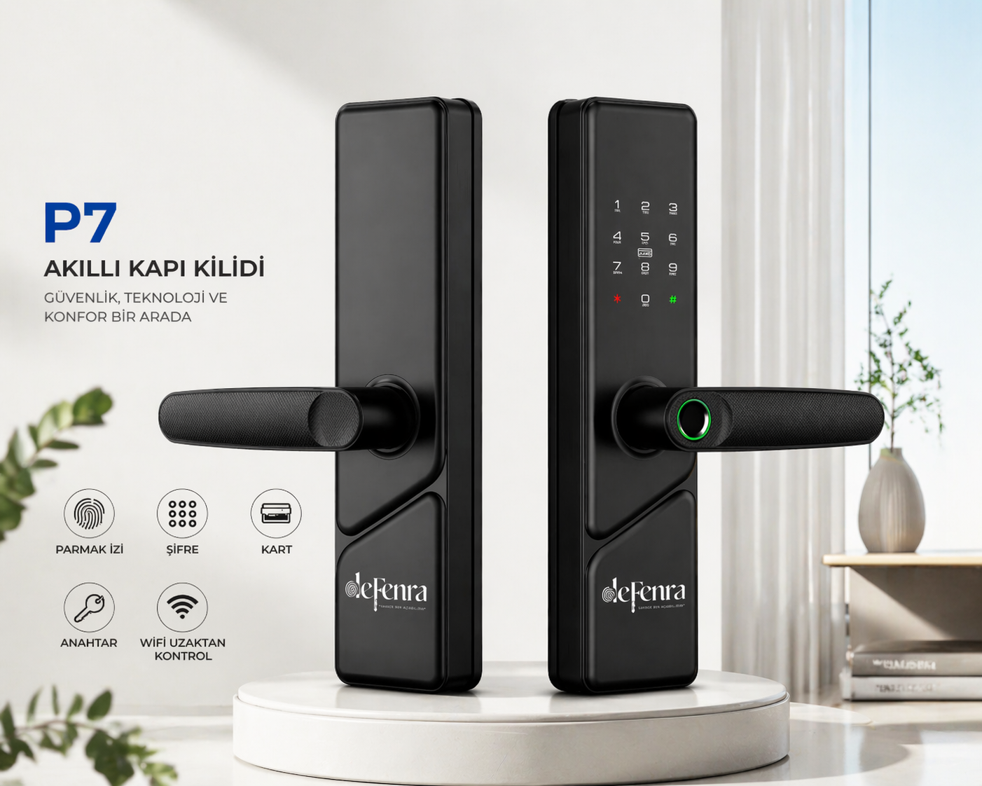 Defenra Core P7 &ouml;n ve arka g&ouml;r&uuml;n&uuml;m
